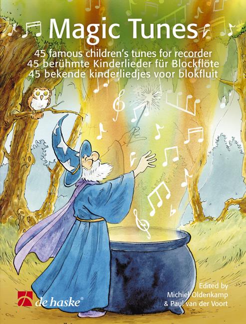 Magic Tunes - 45 famous children's tunes for recorder - pro zobcovou flétnu